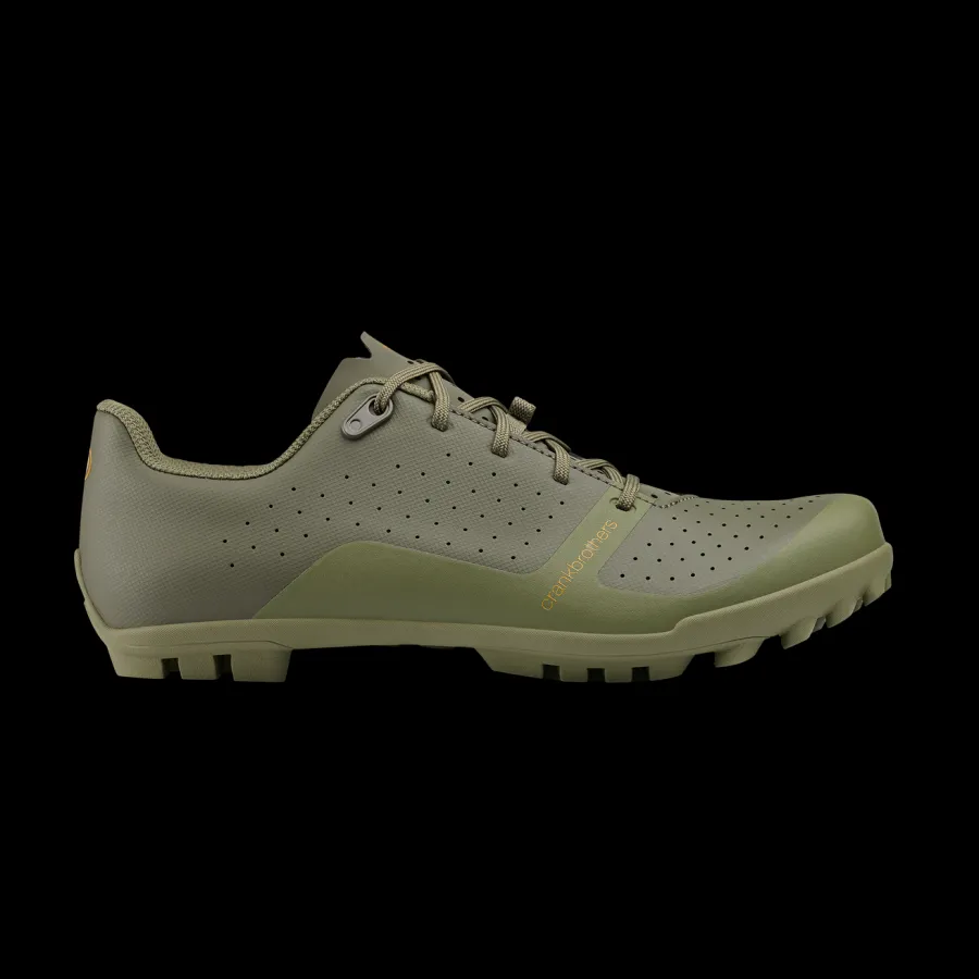 Crankbrothers Candy Lace Clip-In Shoes - Green/Dark Green/Ochre Green/DarkGreen/Ochre Store