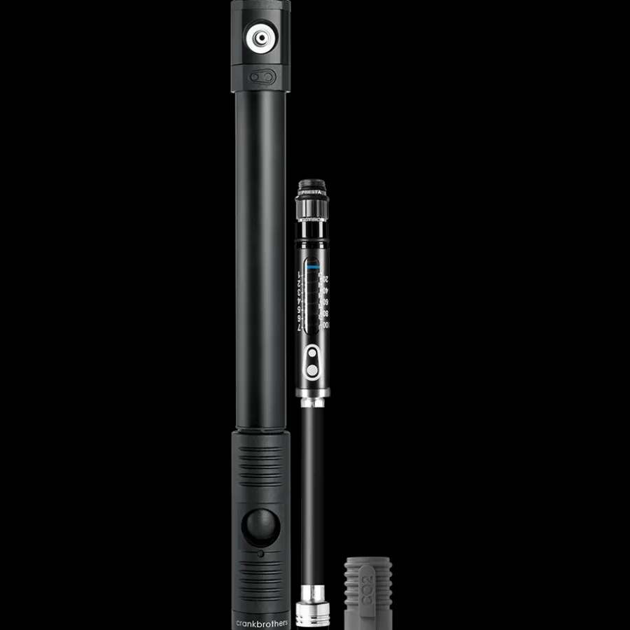 Crankbrothers Klic HP Gauge + Co2 Midnight Outlet