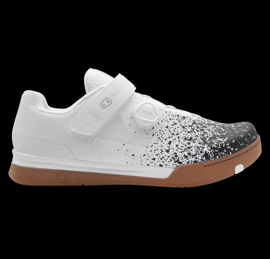 Crankbrothers Mallet BOA® Clip-In Shoes - Black/White Splatter Black/WhiteSplatter Fashion