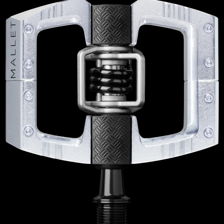 Crankbrothers Mallet DH - Silver Edition High-PolishedSilver Flash Sale