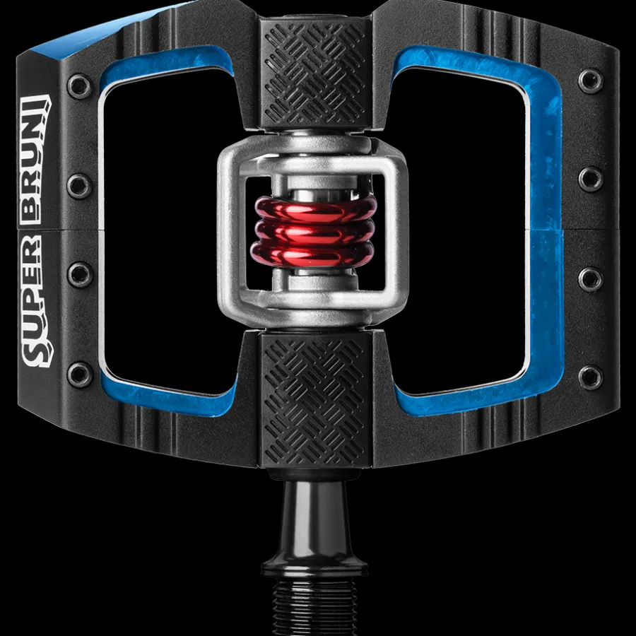 Crankbrothers Mallet DH - SuperBruni Edition Black/Red/Blue Store