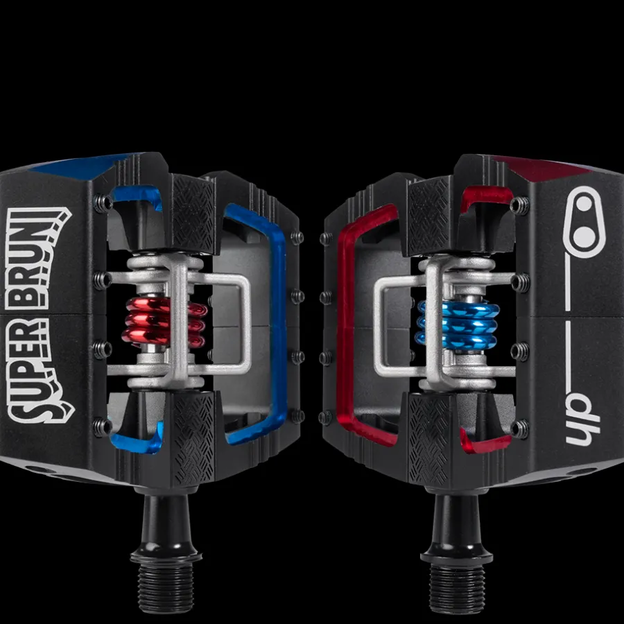 Crankbrothers Mallet DH - SuperBruni Edition Black/Red/Blue Store