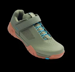 Crankbrothers Mallet Enduro Speed Lace Clip-In Shoes - Green/Gum Fashion
