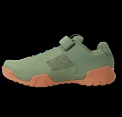 Crankbrothers Mallet Enduro Speed Lace Clip-In Shoes - Green/Gum Fashion