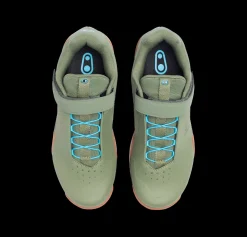 Crankbrothers Mallet Enduro Speed Lace Clip-In Shoes - Green/Gum Fashion