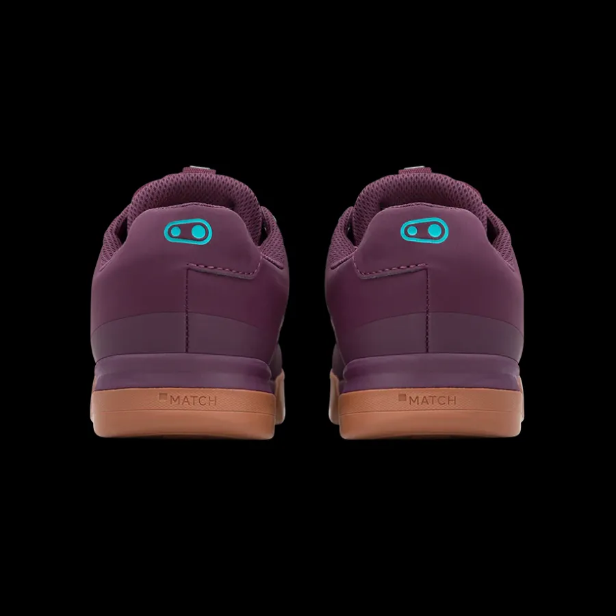 Crankbrothers Mallet Lace Clip-In Shoes - Purple/Gum Online