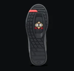 Crankbrothers Mallet Lace Clip-In Shoes - Black/Red Best