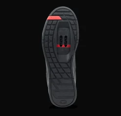 Crankbrothers Mallet Lace Clip-In Shoes - Black/Red Best