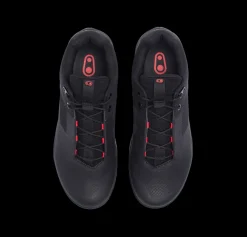 Crankbrothers Mallet Lace Clip-In Shoes - Black/Red Best