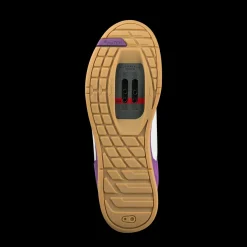 Crankbrothers Mallet Lace Clip-In Shoes - Bernard Kerr Edition White/Purple/Gum Best