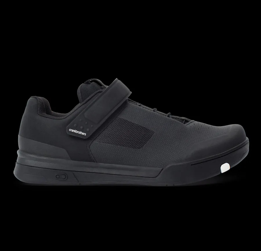 Crankbrothers Mallet Speed Lace Clip-In Shoes - Black/White Sale