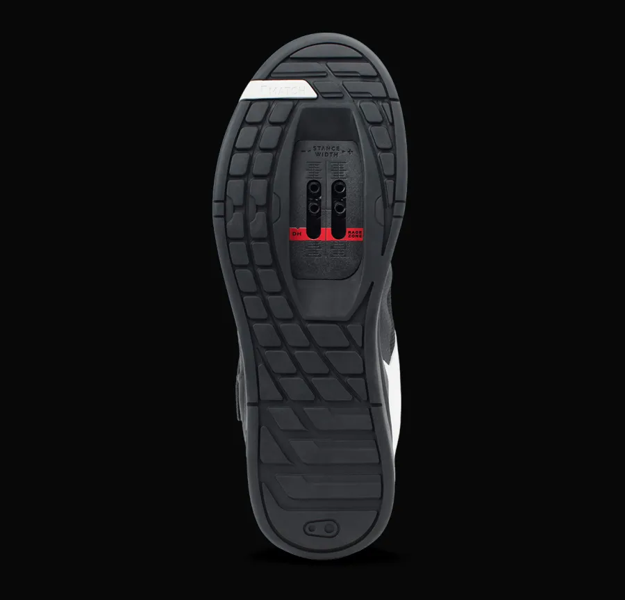 Crankbrothers Mallet Speed Lace Clip-In Shoes - Black/White Sale