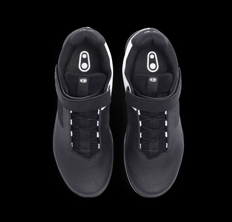 Crankbrothers Mallet Speed Lace Clip-In Shoes - Black/White Sale