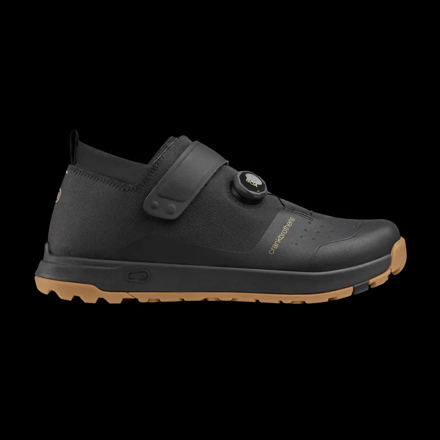 Crankbrothers Mallet Trail BOA® Clip-In Shoes - Black/Gold Sale