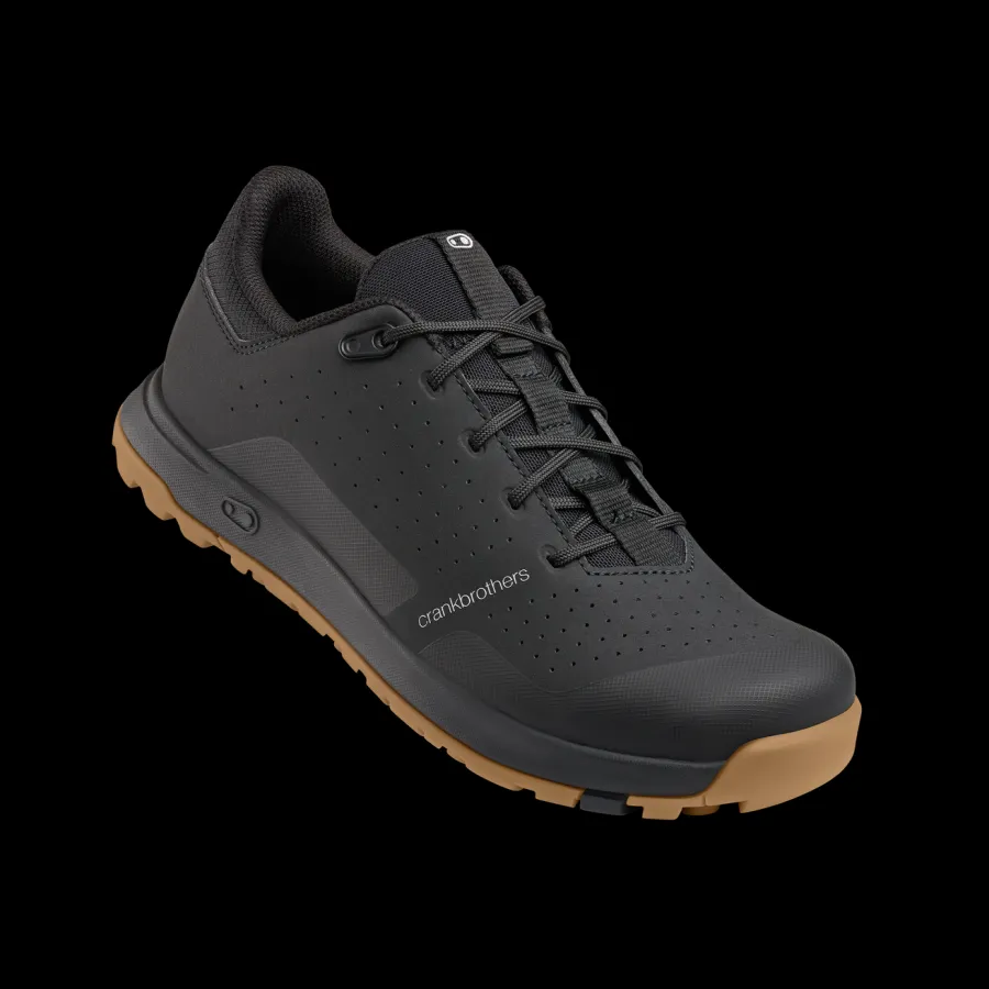 Crankbrothers Mallet Trail Lace Clip-In Shoes - Black/Gum Clearance