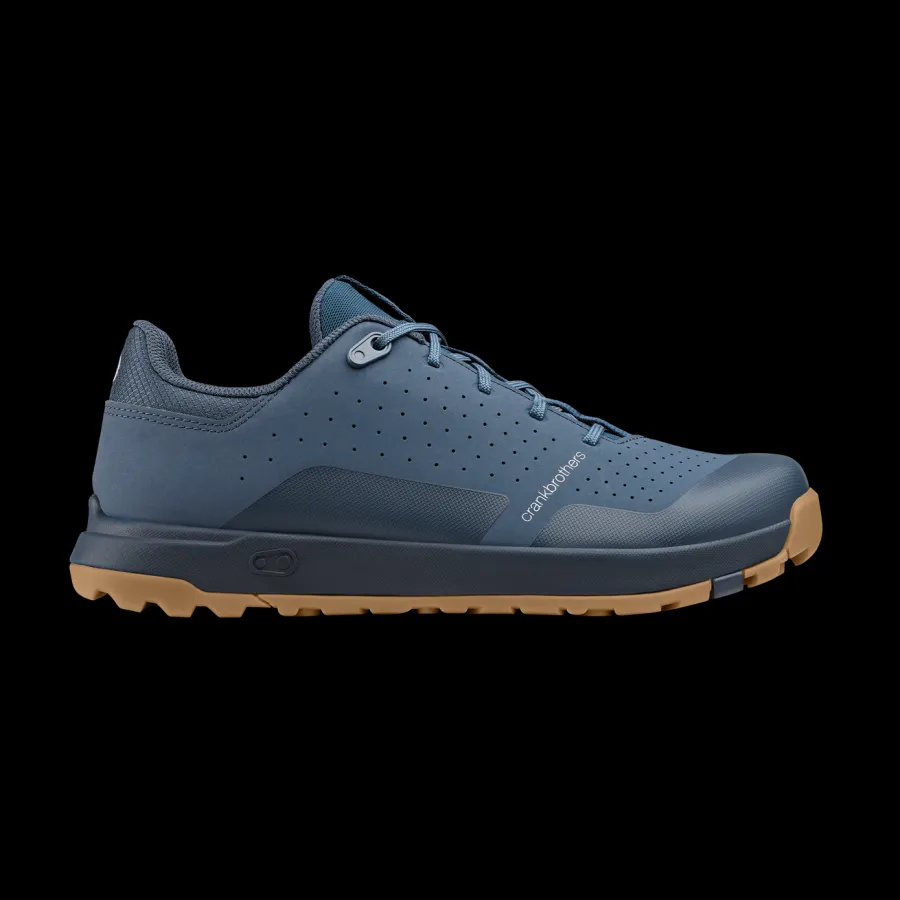 Crankbrothers Mallet Trail Lace Clip-In Shoes - Navy/Gum Cheap