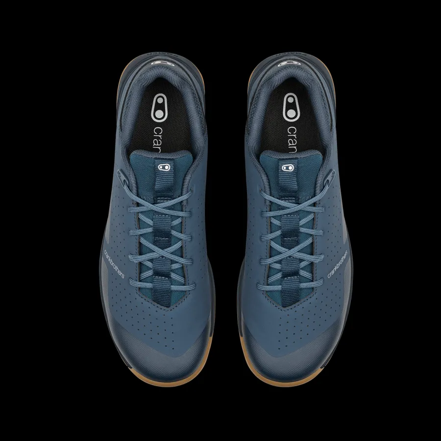Crankbrothers Mallet Trail Lace Clip-In Shoes - Navy/Gum Cheap