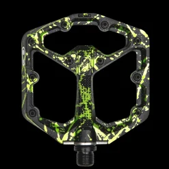 Crankbrothers Stamp 7 Small - Lime Green Splatter LimeGreenSplatter Best Sale
