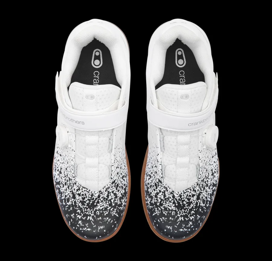 Crankbrothers Stamp BOA® Flat Shoes - Black/White Splatter Black/WhiteSplatter Best Sale