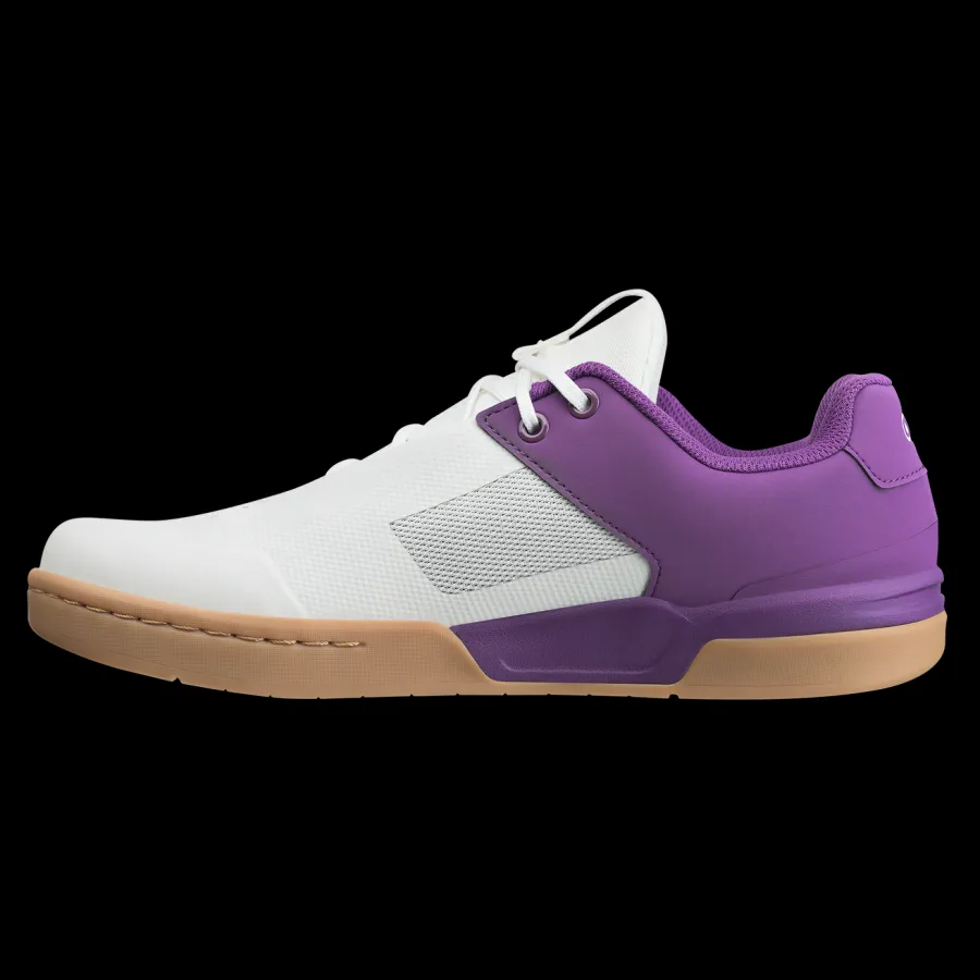 Crankbrothers Stamp Lace Flat Shoes - Bernard Kerr Edition White/Purple/Gum Discount