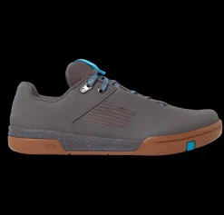 Crankbrothers Stamp Lace Flat Shoes - Grey/Blue Splatter BlueSplatter Shop