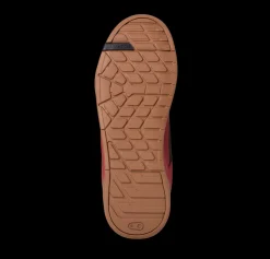 Crankbrothers Stamp Lace Flat Shoes - Pump For Peace Edition Red/Gum New
