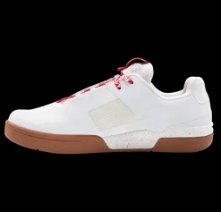 Crankbrothers Stamp Lace Flat Shoes - White/Red Splatter RedSplatter Flash Sale