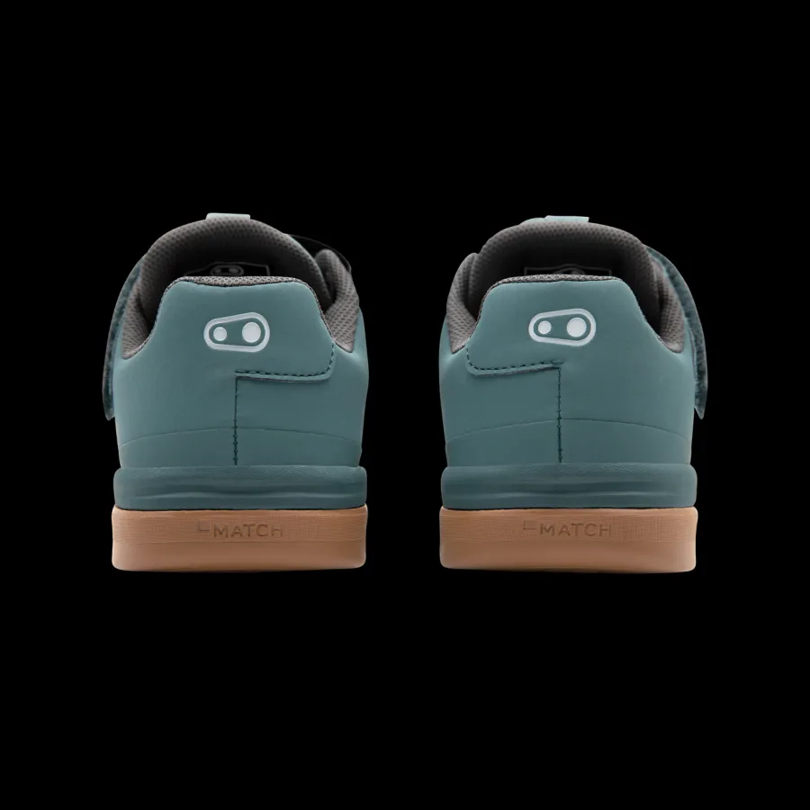 Crankbrothers Stamp Speed Lace Flat Shoes - Topo Slate/Gum Best