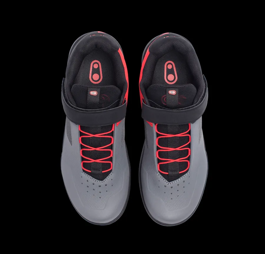 Crankbrothers Stamp Speed Lace Flat Shoes - Grey/Red Best