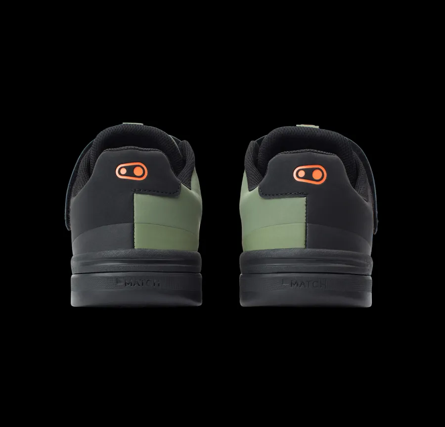 Crankbrothers Stamp Speed Lace Flat Shoes - Green/Orange Best Sale