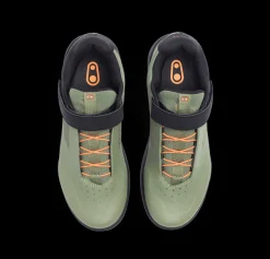 Crankbrothers Stamp Speed Lace Flat Shoes - Green/Orange Best Sale