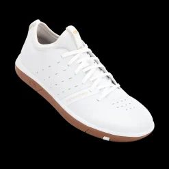 Crankbrothers Stamp Street Fabio Flat Shoes - White/Gum Shop